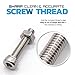 304 Stainless Steel Screw and Nut 535pcs, M2 M3 M4 Hex Socket Head Cap Screws Assortment Set Kit