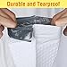 Fuxury Bubble Mailer, 6x10 Inch Bubble Mailers 25 Pack, Self-Seal Adhesive Padded Envelopes, Water Resistant Mailers, Shipping Envelopes for Packaging, Small Business, Mailing,Bulk White#0