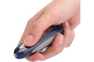 Handheld Counterfeit Bill Detector, Purple Light Magnetism 2 in 1, Portable Money Detector Purple Light, with Alarm Sound, Mi
