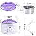 Wax Warmer, Electric Mini Hair Removal wax kit warmer SPA Hand in Home Epilator Wax Warmer Machine for Feet & Hands & facial Wax Bean Melting pot Heater for Men & women
