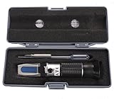 Brix Honey Refractometer High Measuring Range Honey Tester-Baume degrees 38-43 Percentage and Brix 58-92 Percentage by Zowaysoon