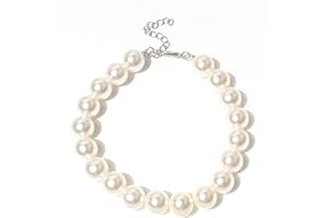 Qiansail Pet Jewelry Candy Color Necklace Adorable Pearl Collar Chihuahua York Clothing Dress Cute Fashion Accessories for Puppy Kitten