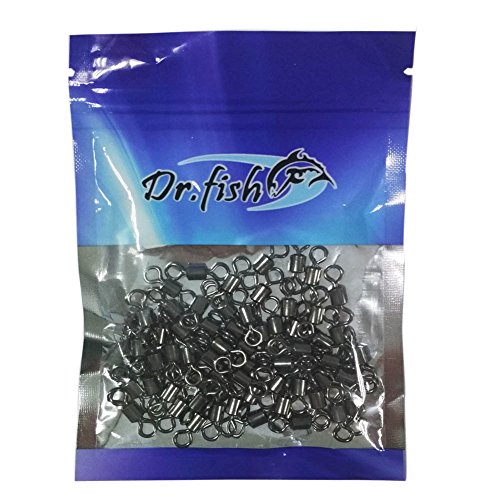 Dr.fish fishing rolling swivel terminal rig connector #…