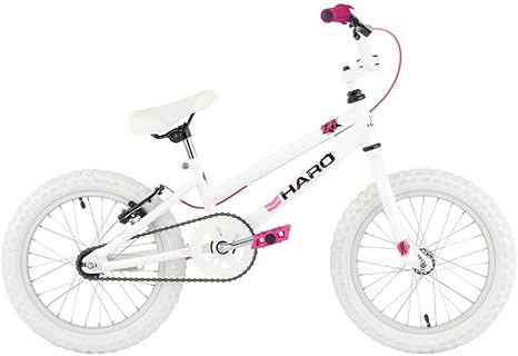 white haro bmx bike