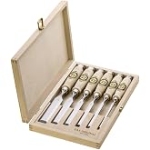 Kirschen 1101000 6-Piece Chisel Set in Wood Box