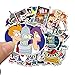 Philip J.Fry Futurama Cartoon Waterproof Laptop Stickers Waterproof Skateboard Snowboard Car Bicycle Luggage Decal 50pcs Pack (Futurama)