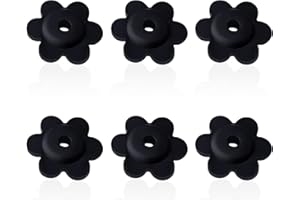 NQ Garden Flag Rubber Stopper, Holder for Indoor and Outdoor Yard Garden Flag Pole Stand, 6-Pack (Only Stoppers)