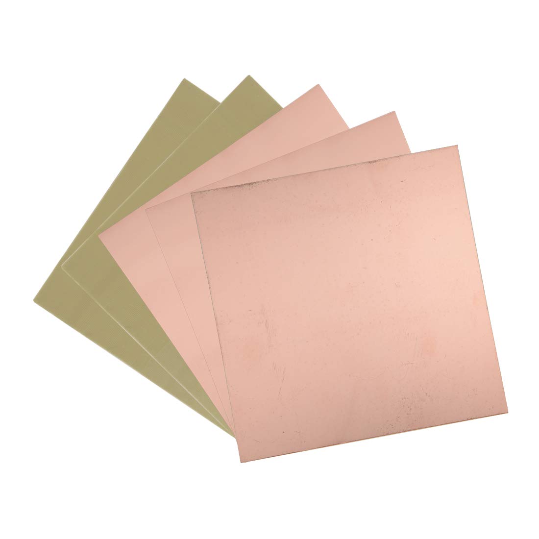 sourcing map Single-Sided Copper Clad Laminate PCB Circuit Board, 200x150mm 7.87x5.91 inch, 1.5mm Thickness DIY Prototyping PCB Board, Name Board, 5pcs