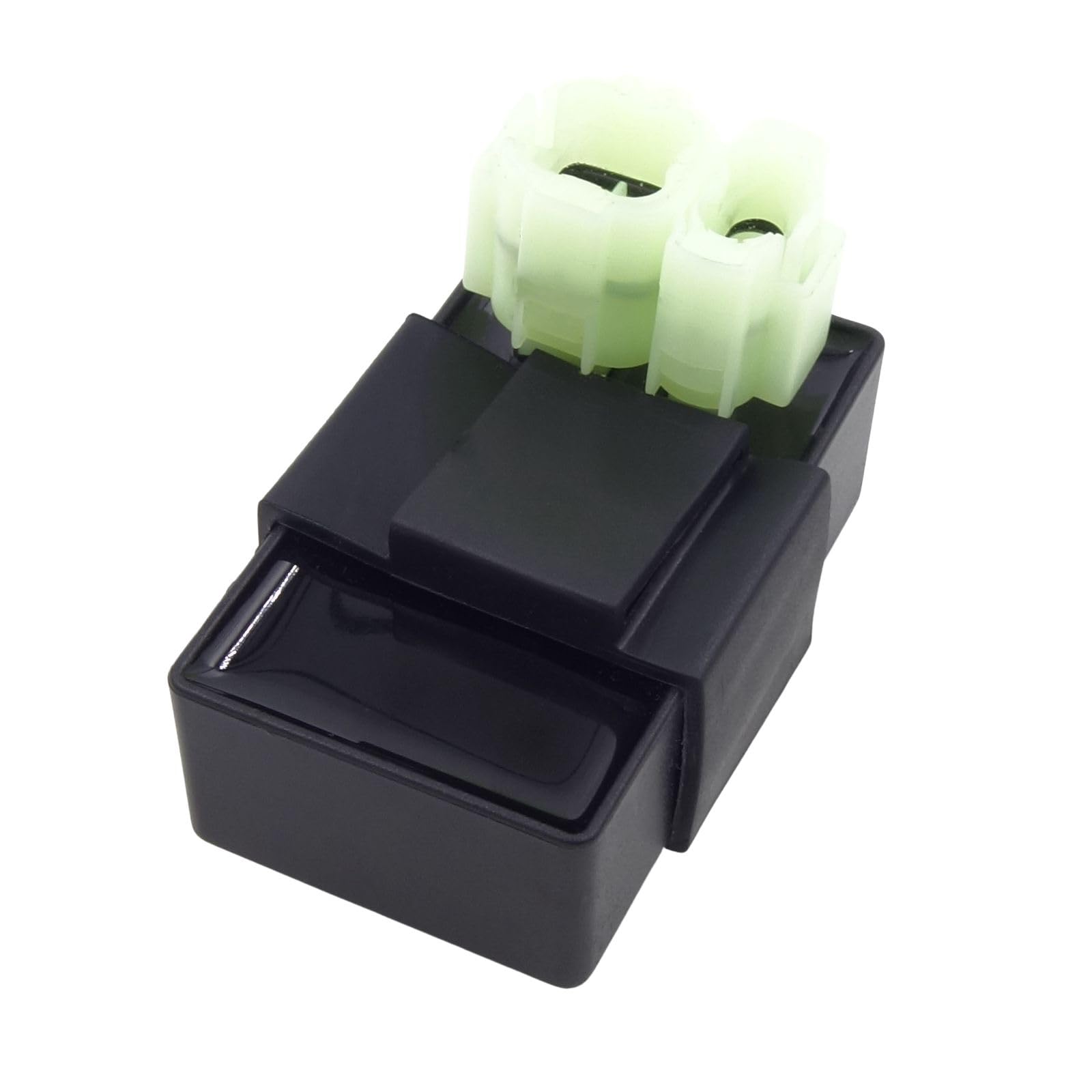 Photo 1 of ELIFEPARTS 6 Pin AC CDI Box Compatible with Gy6 49cc 50cc 90cc 125cc 150cc 200cc 250cc Tao Tao Kymco Jonway Vitacci Lance Cabo Scooter, many 4-stroke models of ATVs, dirt bikes, go karts, and mopeds.