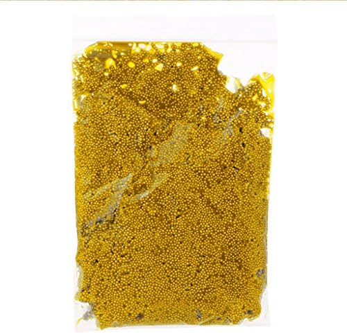 CHONE 50g 3D Snow Mud Fluffy Floam Slime Toy Children Kids Stress Relief Toys (Dark Yellow)