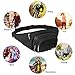 Fanny Packs, WEINAS Fanny Pack for Men Women Waterproof with Adjustable Band, Use Fanny Pack for Travel Casual Workout Outdoor Sport Hiking Running Bike Cycling Exercise Party (Black)