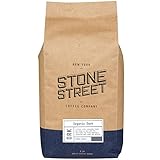 DARK ROAST ORGANIC Whole Bean Coffee | 5 LB Bulk Bag | Fair Trade & Rain Forest RFA Certified | Full-Body, Chocolate/Caramel, Bold, Rich Taste | Specialty Handcrafted 100% Arabica Origin