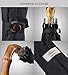 Balios UK Designed Prestige Walking Stick Umbrella Bamboo Handle Double Canopy (Jet Black)