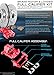 Callahan Brake Parts FRONT 261.6 mm Premium OE 5 Lug [2] Brake Disc Rotors + [4] Ceramic Brake Pads + Clips CRK12548
