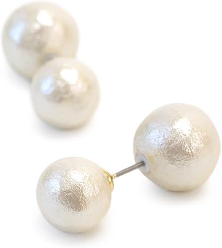 Amazon ジュエルボックス Jewelvox ピアス チタン製ポスト コットンパール バックキャッチ 16kコーティング ブレスレット 通販