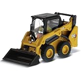 Diecast Masters 1:50 Caterpillar 242D3 Skid Steer Loader with Attachment Accessories | High Line Series Cat Trucks &amp; Construction Equipment Scale Model Collectible DM 85676