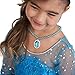 Butterfly Craze Snow Queen Princess Dress and Accessory Set for Children's Dress-Up and Pretend Play, Including Crown, Necklace, Earrings, Gloves, and Wand, Rule the Winter Kingdom in Style, 3-4yrs