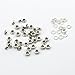 100pcs 5mm Silver Plated Round Grommets Eyelet Rivet Cap