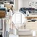 HOMEMAXS Dehumidifier, 700ml Portable Dehumidifier, Super Quiet Air Electric Dehumidifier with Auto Shut Off Function for Bedroom Bathroom Office Closet Wardrobe Basement Office (Up to 220 sq ft)