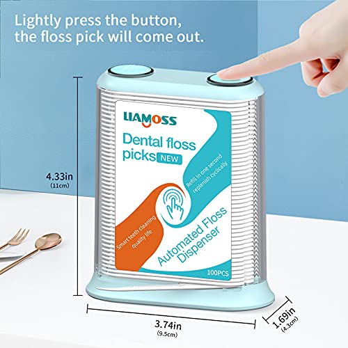 Floss PicksDental Flossers for Adults410 Picks,Floss Storage Box Pop