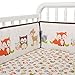 Bedtime Originals Friendly Forest Woodland, 4 Piece Crib Bumper, Green/Brown