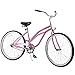 Murtisol Cruiser Bike 26” Beach Bike Cruiser Bicycle City Bike Women’s Bike Road Bike w/Single Speed,Steel Frame,Adjustable Seat,Pedal-Backwards Brake, Pinkthumb 1