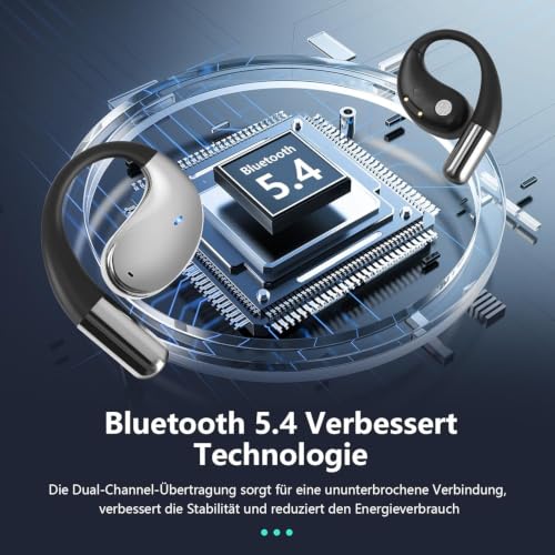 AI Headphones Translator 3-in-1, Bluetooth 5.4 Real Time Voice Translator Headphones 164 Languages & 7 Modes, 60H Translation Headphones with App, Open Ear Translation Earphones for Business, Learning