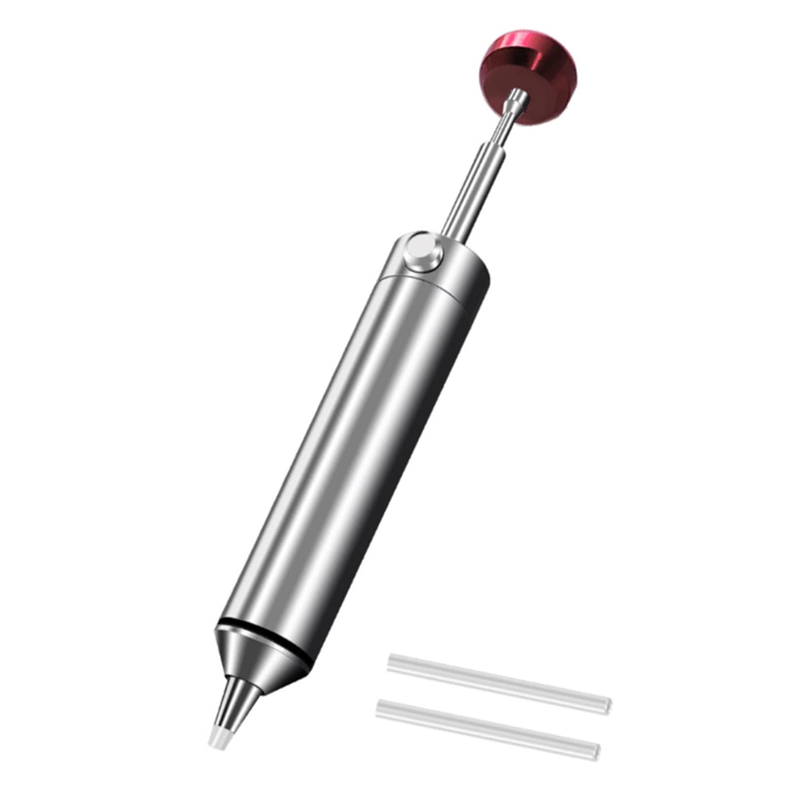 Solder Sucker Pump, Solder Sucker Tool with Innovative Heat-Resistant Silicone Nozzle for Quick and Safe Removal of Molten Solder