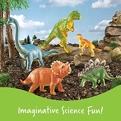 Learning Resources Jumbo Dinosaurs 5 Pieces, Ages 3+ Toddler Learning