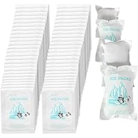 Reusable Shipping Dry Ice Pack Sheets for Frozen Food, Ice Pack for Lunch Bag Keep Food Cold, Long Lasting Cool Packs for Coo