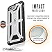 URBAN ARMOR GEAR UAG iPhone 8 Plus/iPhone 7 Plus/iPhone 6s Plus [5.5-inch Screen] Monarch Feather-Light Rugged [Platinum] Military Drop Tested iPhone Case