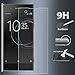 [2-Pack]Sony Xperia XA1 Tempered Glass, ZeKing 0.33mm 2.5D Edge 9H Hardness [Anti Scratch][Anti-Fingerprint] Bubble Free, Lifetime Replacement Warranty