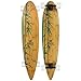 Krown Krex 2 Bamboo Pintail Complete Longboard, 9x43-Inch