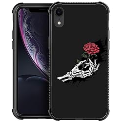 CARLOCA Compatible with iPhone XR Case,Skull Hand