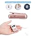 AGPTEK A12 8GB Clip Bluetooth Mp3 Player, Sports Clip Hi-Fi Sound Music Player with FM Radio, 1.1inch OLED, Sweatproof Silicone Case, Support up to 128GB, Rose Gold
