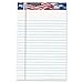 TOPS 75101 American Pride Writing Pad, Narrow, 5 x 8, White, 50 Sheets (Pack of 12)
