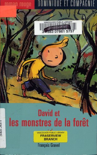 couverture de : David et les monstres de la for&ecirc;t