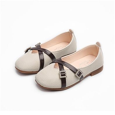 Amazon Com Believed Girls Shoes Flat Leather Baby Shoes Elegant