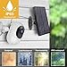 Lemnoi Wireless Rechargeable Battery Security Camera + Solar Panel, 1080p HD Outdoor/Indoor Solar Powered Camera | Night Vision| IP65 Weatherproof|2-Way Audio |PIR Motion Detection| Free Cloud Record