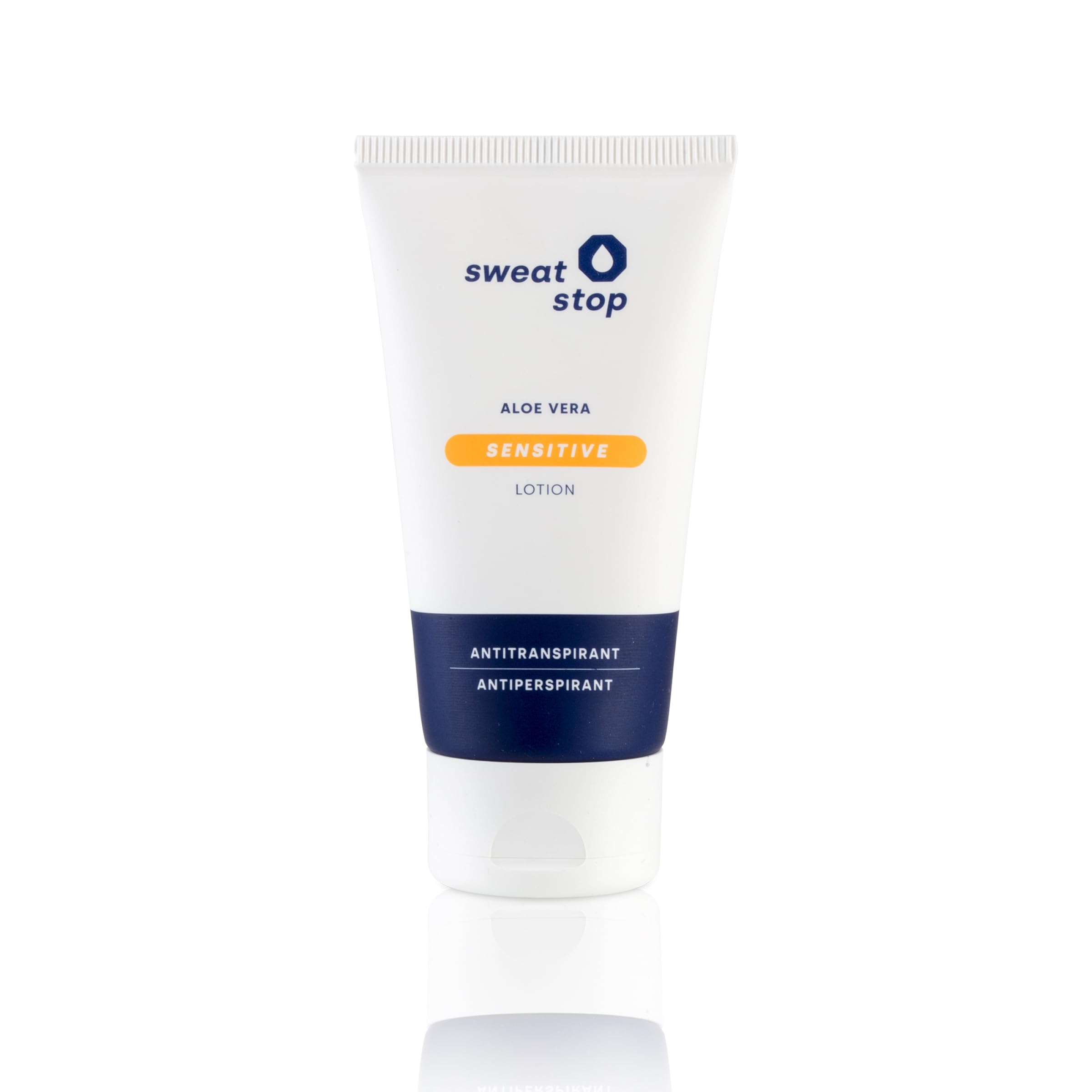 SweatStop Aloe Vera SENSITIVE Antiperspirant Lotion 50ml against Forehead & Face Sweating – Antiperspirant Cream for Facial Sweat for Him & Her