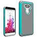 LG G5 Case,Mosunx (TM) Rubber impact resistant Full Body Protection Armor Case Cover For LG G5 (LG G5, Sky Blue)