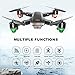 ScharkSpark Drone Thunder with Camera Live Video, RC Quadcopter with 2 Batteries, Easy to Operate for Beginners, Foldable Arms, 2.4G 6-Axis, Headless Mode, Altitude Hold, One Key Take off and Landing,