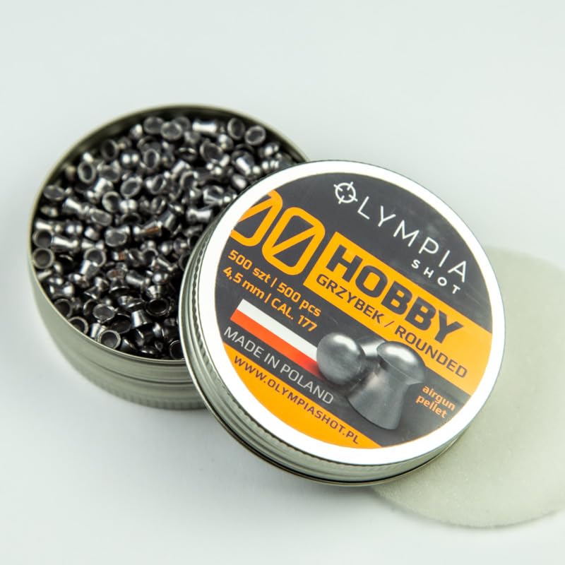 Olympia Shot | Hobby Domed | .177/4.5mm Airgun Pellet | 500 pack