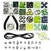 Jewelry Making Supplies Kit Includes Amazing eBook with Easy Step-by-Step Instructions. Stylish Beads, Alloy Charms, Pliers, Wire, Findings. Ideal Craft Beading Set for Adults, Girls, Teens, Beginners