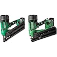 Bundle of Metabo HPT 36V MultiVolt Cordless Metal Connector Nailer Kit | NR3665DA + Metabo HPT 36V MultiVolt Cordless Framing Nailer | NR3690DR
