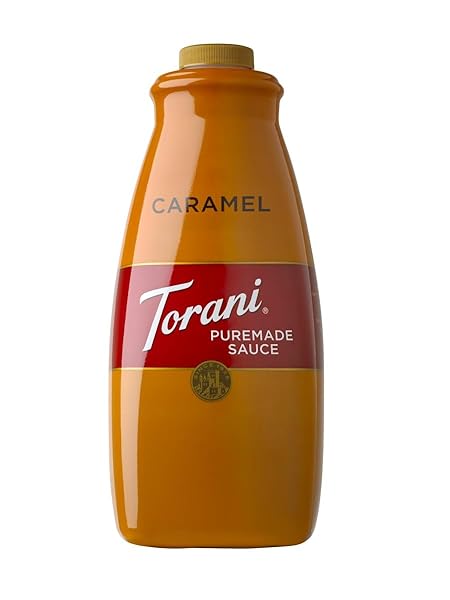 TORANI PUREMADE SAUCE, CARAMEL FLAVOR, GLUTEN FREE, 64...