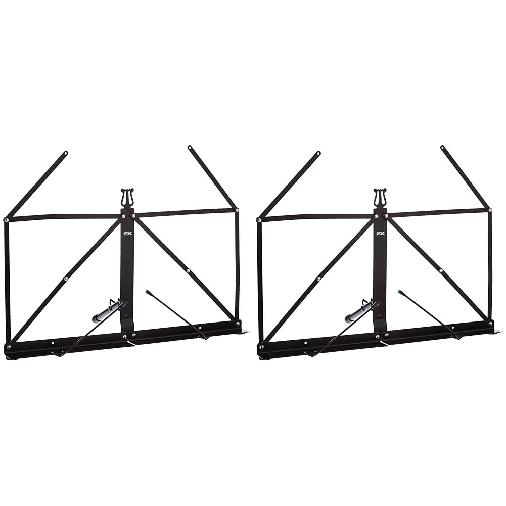 PURE GEWA FX F900701 44 x 21.5 cm Table Music Stand with Bag (Pack of 2)