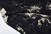OMONSIM New Ladies Acid Wash Raw Power Printed Top Lace up Choker Neck T-Shirt Dress Women Dress (2, Medium)