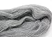 Merino Wool Roving Top - 21um Needle Felting DIY Craft Materials (-3.5OZ) (Heather Gray)
