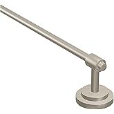 Moen DN0724BN Iso 24-Inch Single Towel Bar, Brushed Nickel